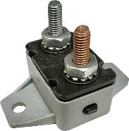 CB123 Series 24 Volt Circuit Breaker Type Type III Manual Reset.