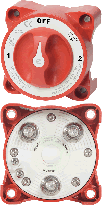 Blue Sea Selector 4 Position 6-32V DC  300A Continuous 