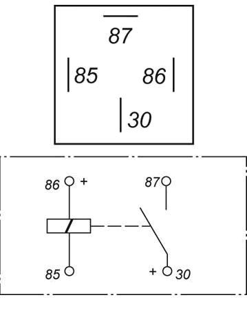 RA400112NN Relay Wiring