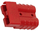 SB50 Anderson Quick Disconnect Connectors 50 amp Red 24 Volt.