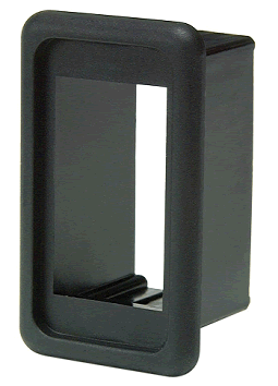 The Bezel Fits Opening 1.9" X 0.98" (48.3 X 25.0mm)Rectangular Hole.